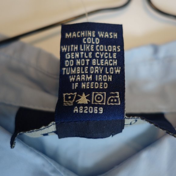 NWT Denim & Co Blue Blouse Size M 3/4 Length Cuffed Sleeves - Picture 4 of 4